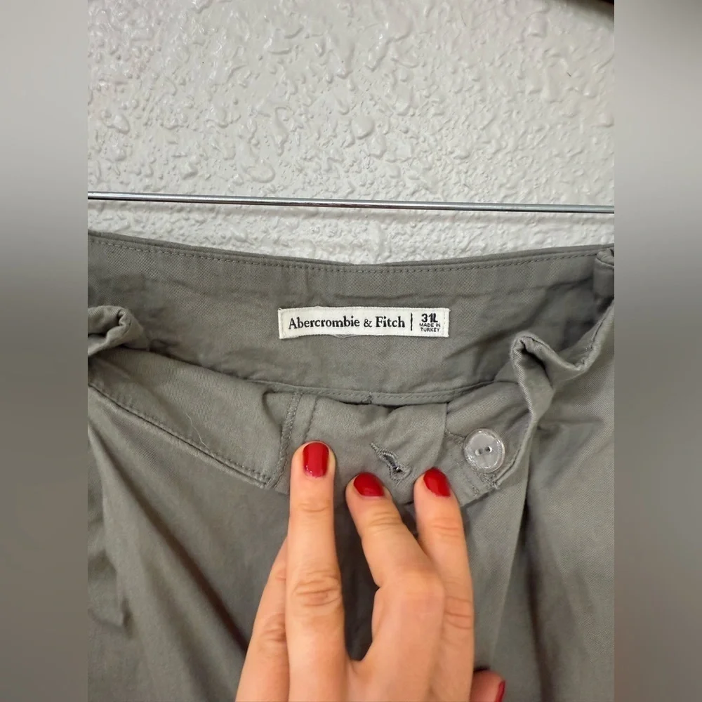 Abercrombie & Fitch Pants Womens Olive Cotton Pants Size 31L